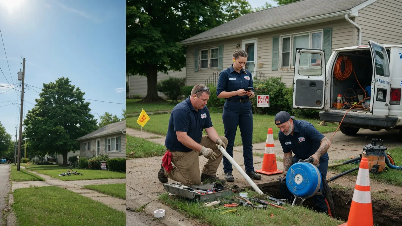 Sewer Line Repair in Grassy Meadows, WV near me